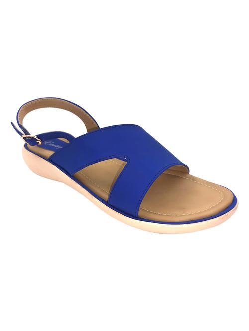 blue slip on sandal - 17406055 -  Standard Image - 0