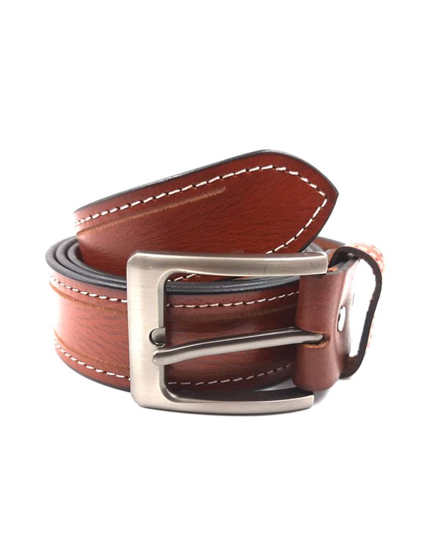 tan leather belt