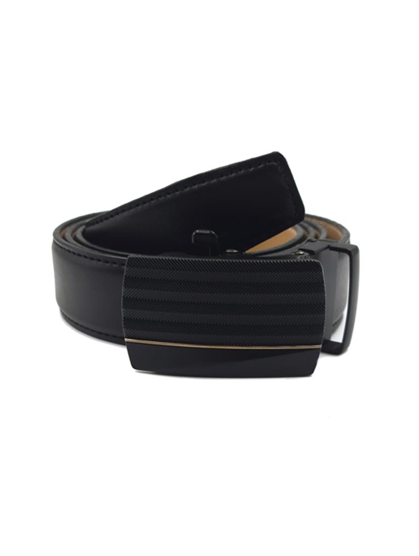 black leatherette belt - 17406730 -  Zoom Image - 0