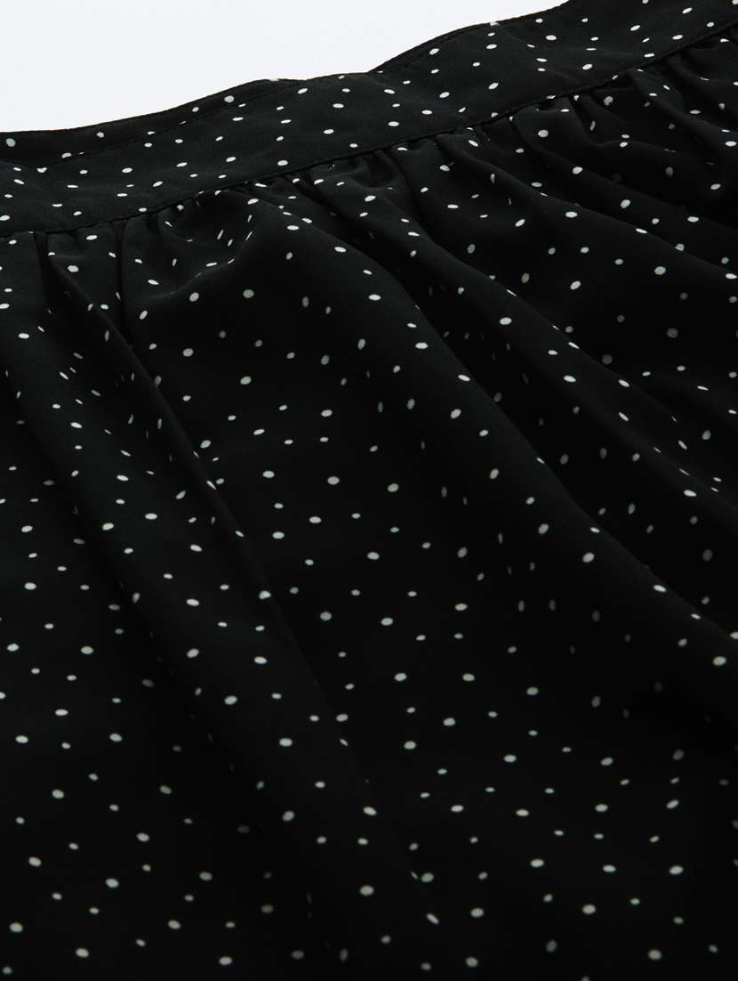 High Rise Polka Dot Skirts 