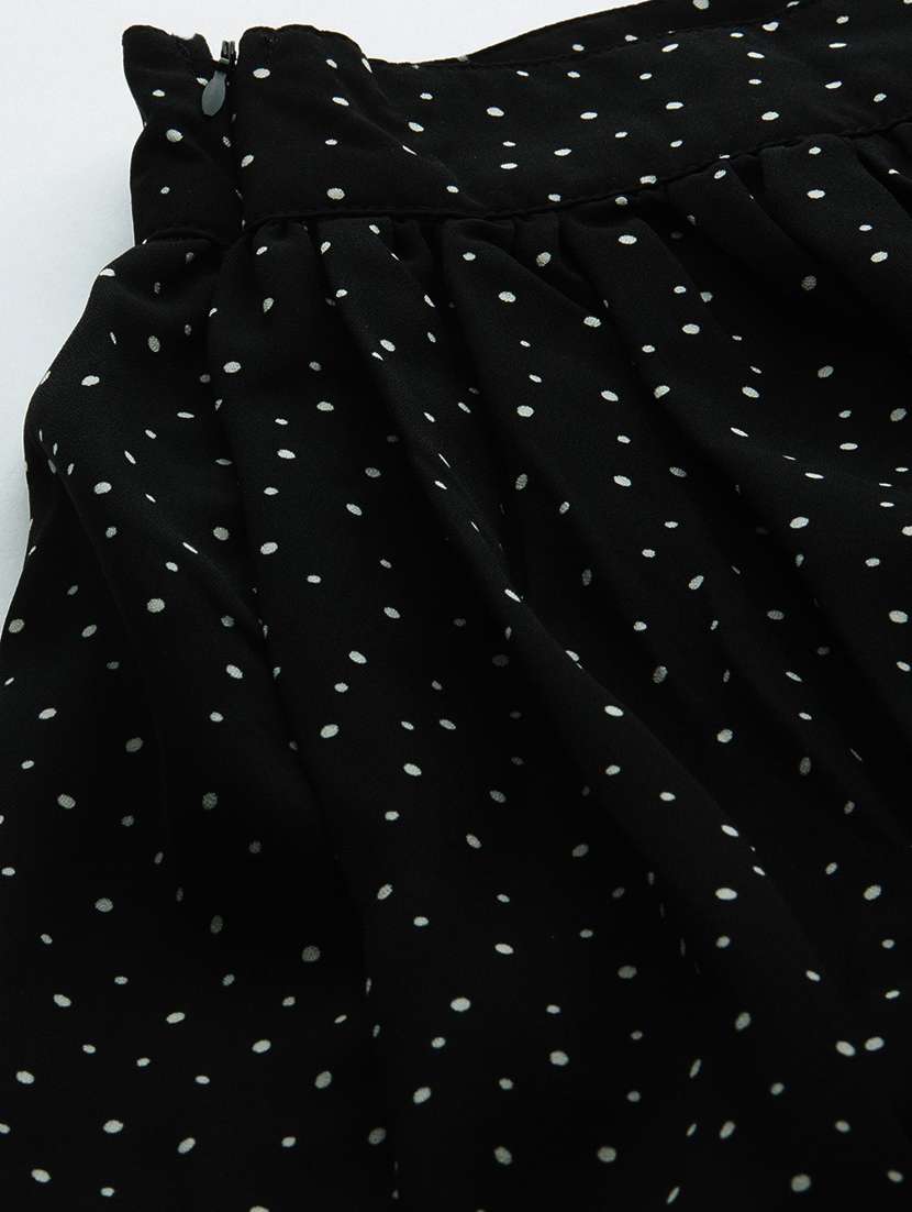 High Rise Polka Dot Skirts 