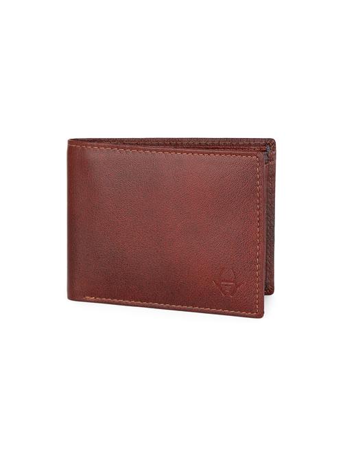 bombay brown leather wallet - 17411022 - Standard Image - 0