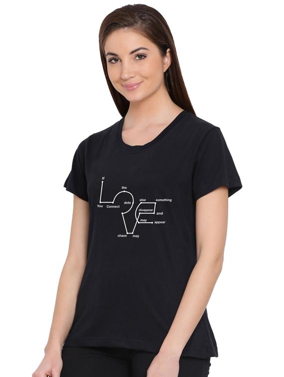 round neck typographic tee  - 17415604 -  Standard Image - 1