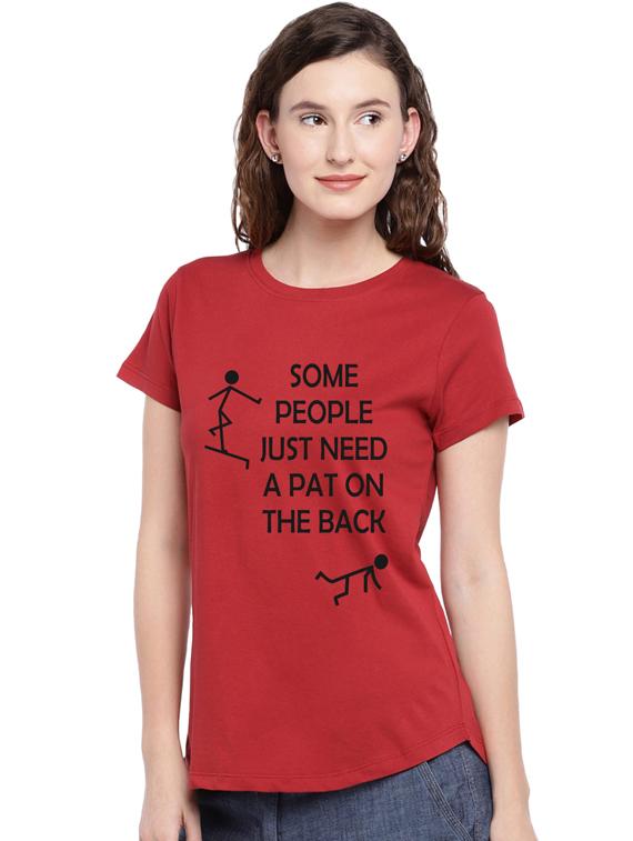 round neck typographic tee  - 17415620 -  Standard Image - 1