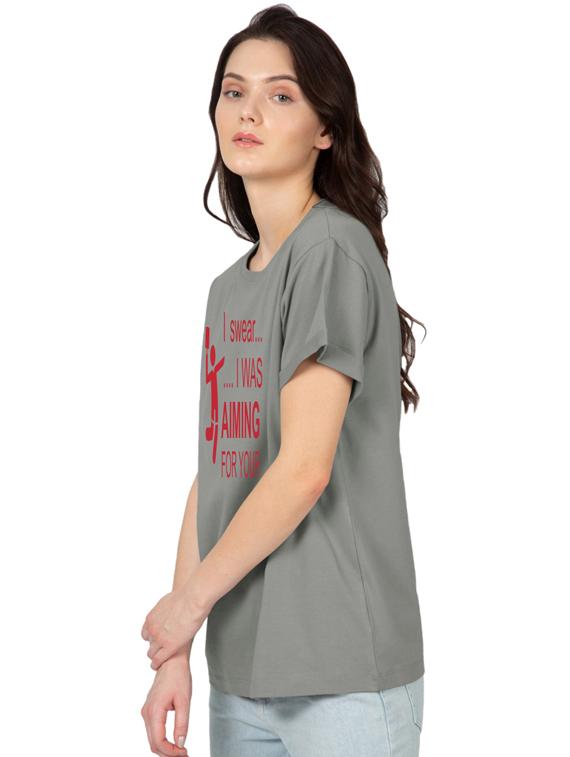 crew neck quirky tee - 17415625 - Standard Image - 1