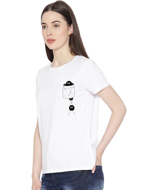 round neck quirky tee  - 17415628 -  Standard Image - 1