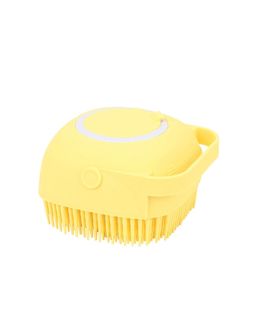  silicone soft bath body brush with shampoo dispenser