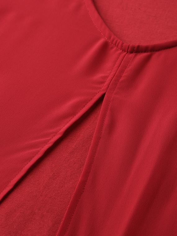 v-neck layered top - 17416763 - Standard Image - 4