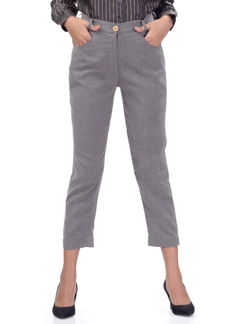 high rise crop pants  - 17421502 -  Standard Image - 1