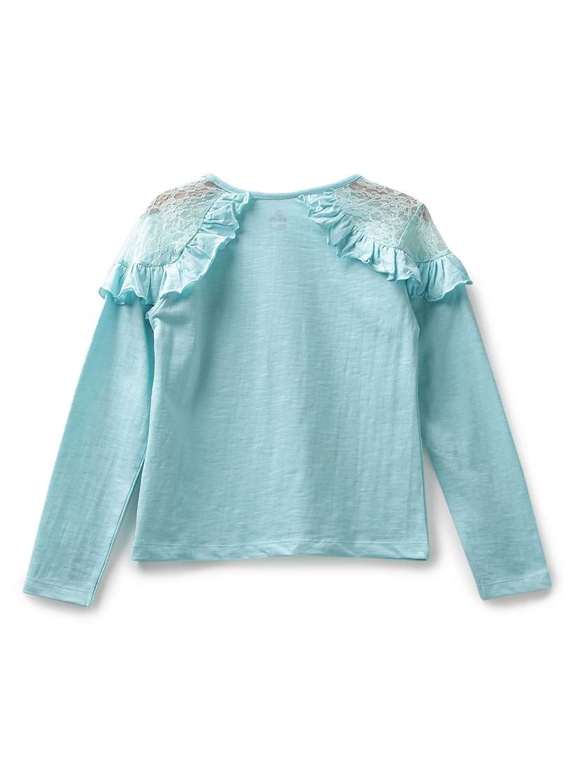 blue cotton jersey tee - 17422328 -  Standard Image - 1