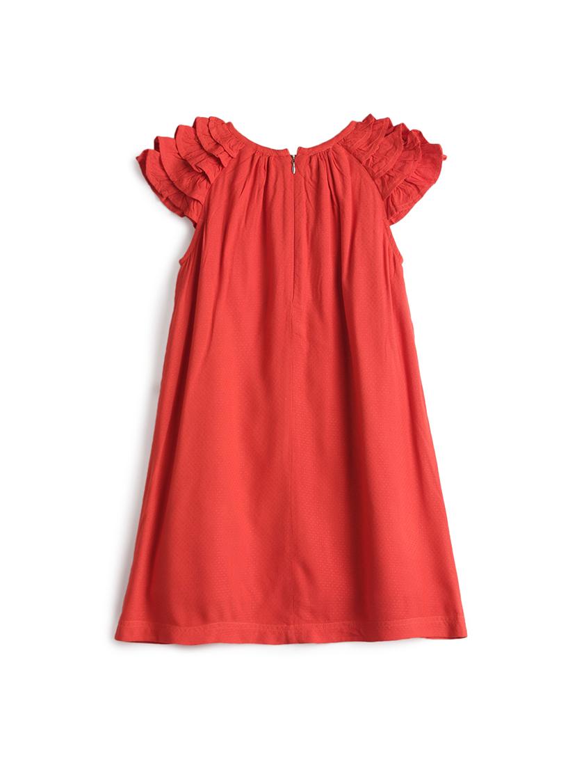 orange cotton frock - 17423261 - Standard Image - 1