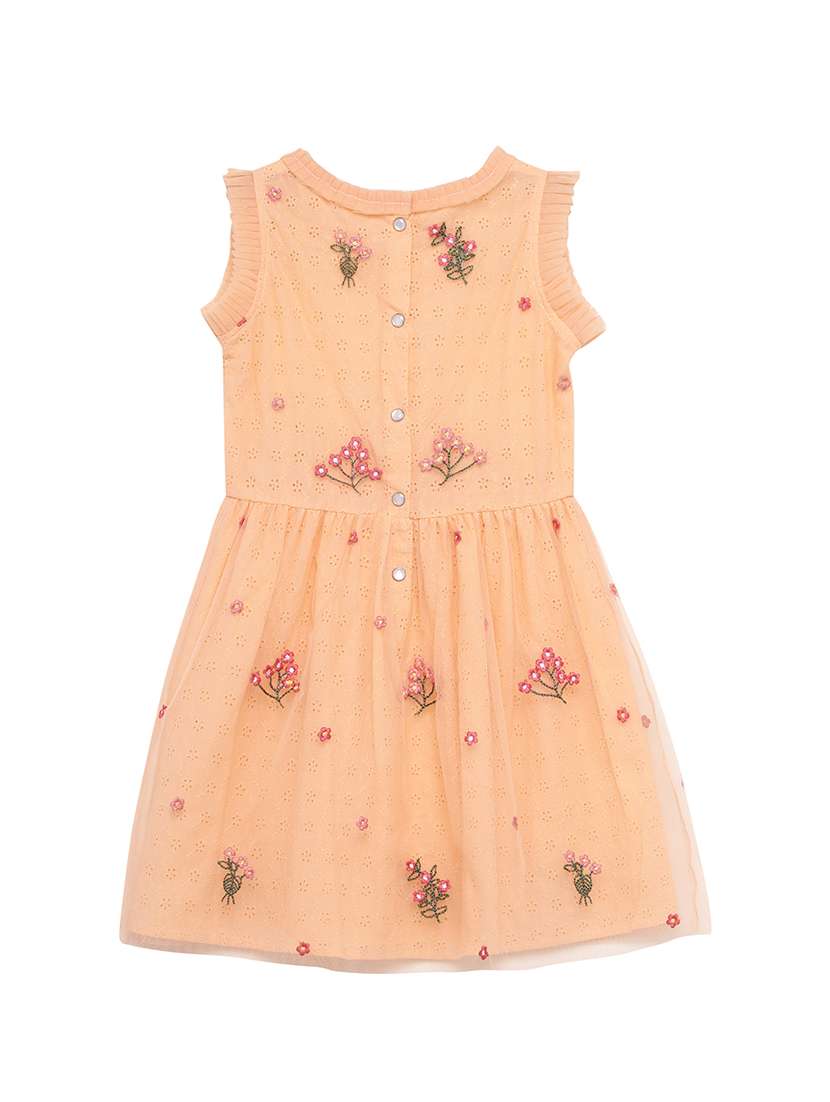 pink cotton frock - 17423289 -  Standard Image - 1