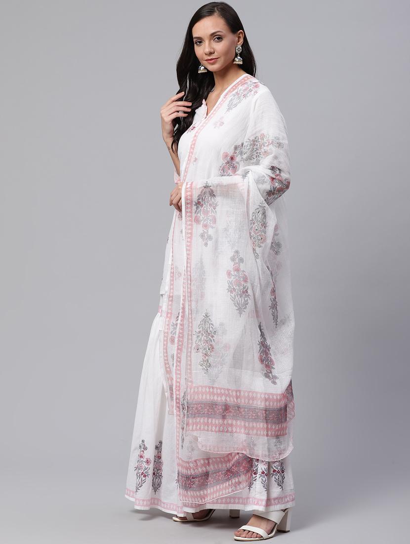 women kurta sharara set with dupatta - 17423300 -  Standard Image - 1