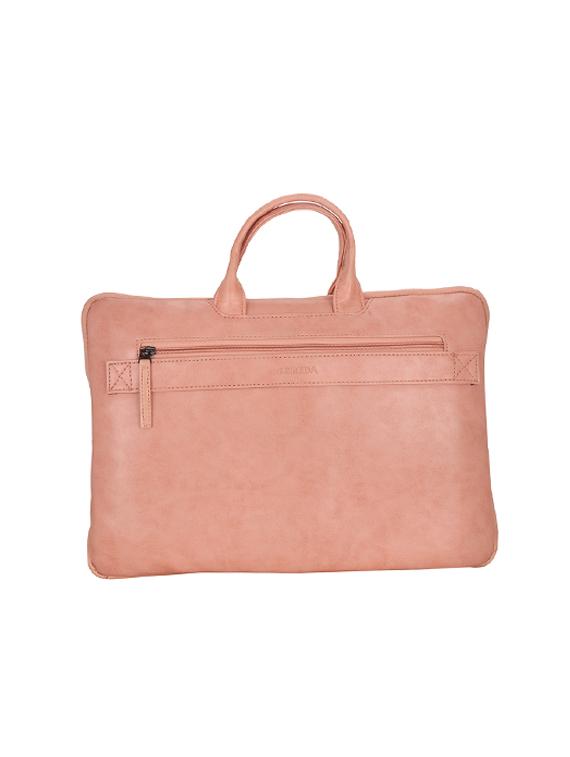 pink leatherette laptopbag - 17425247 - Standard Image - 1