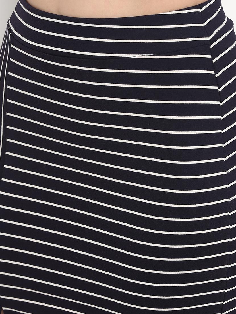 high rise striped skirt - 17425538 - Standard Image - 4