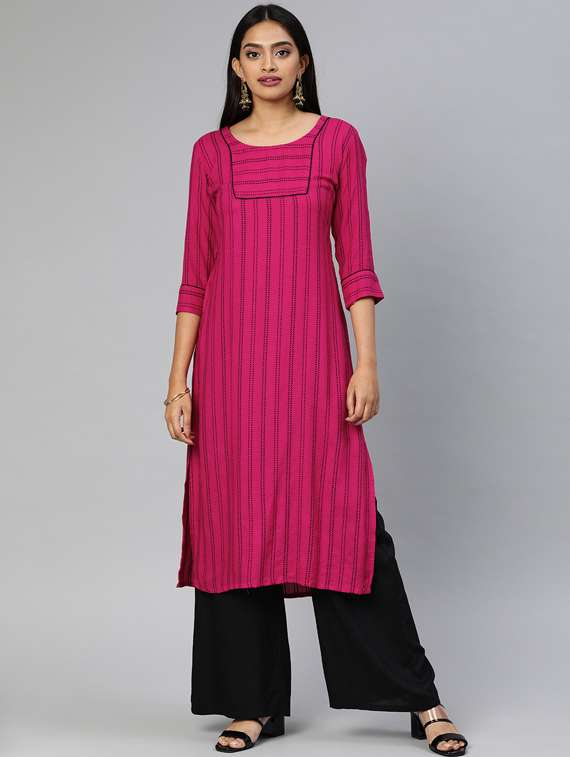 Printed Straight Kurta