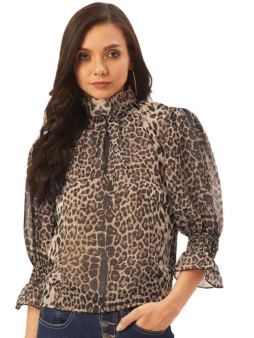 women's straight mock neck top - 17428663 -  Standard Image - 0