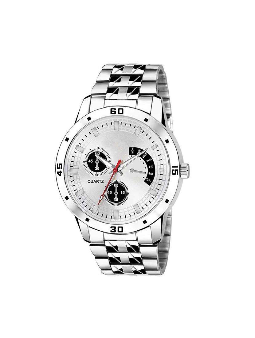 jay creation attractive black men's analog watch