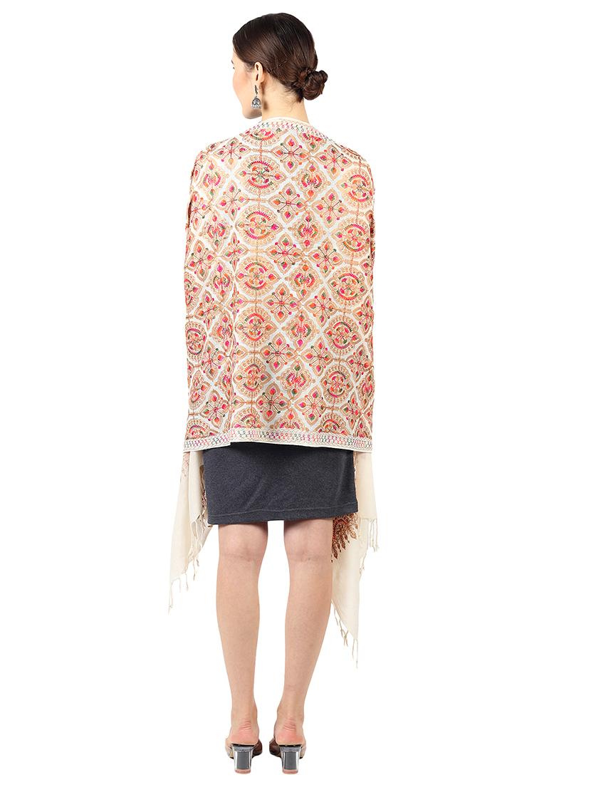 women's floral print stole - 17428926 - Standard Image - 1