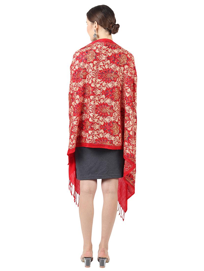 women's floral print stole - 17428929 - Standard Image - 1