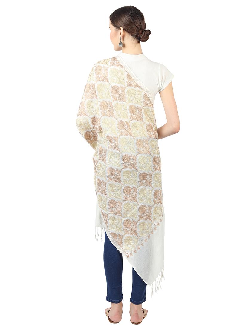women's embroidered stole - 17428941 - Standard Image - 1