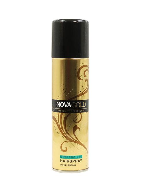 nova gold super firm hold long lasting hairspray - 17431395 -  Standard Image - 0