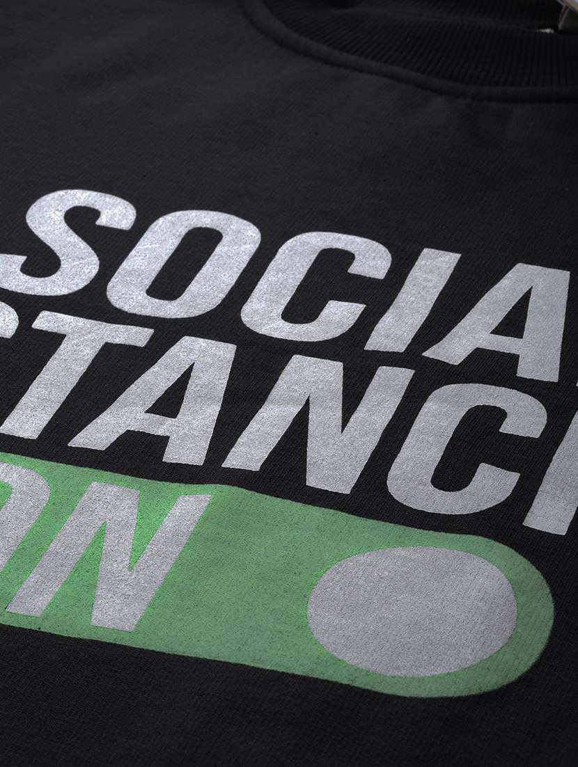 women's front print sweatshirt - 17431581 -  Standard Image - 4