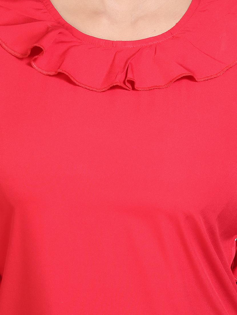 tiered bell sleeved aline dress - 17431781 - Standard Image - 4
