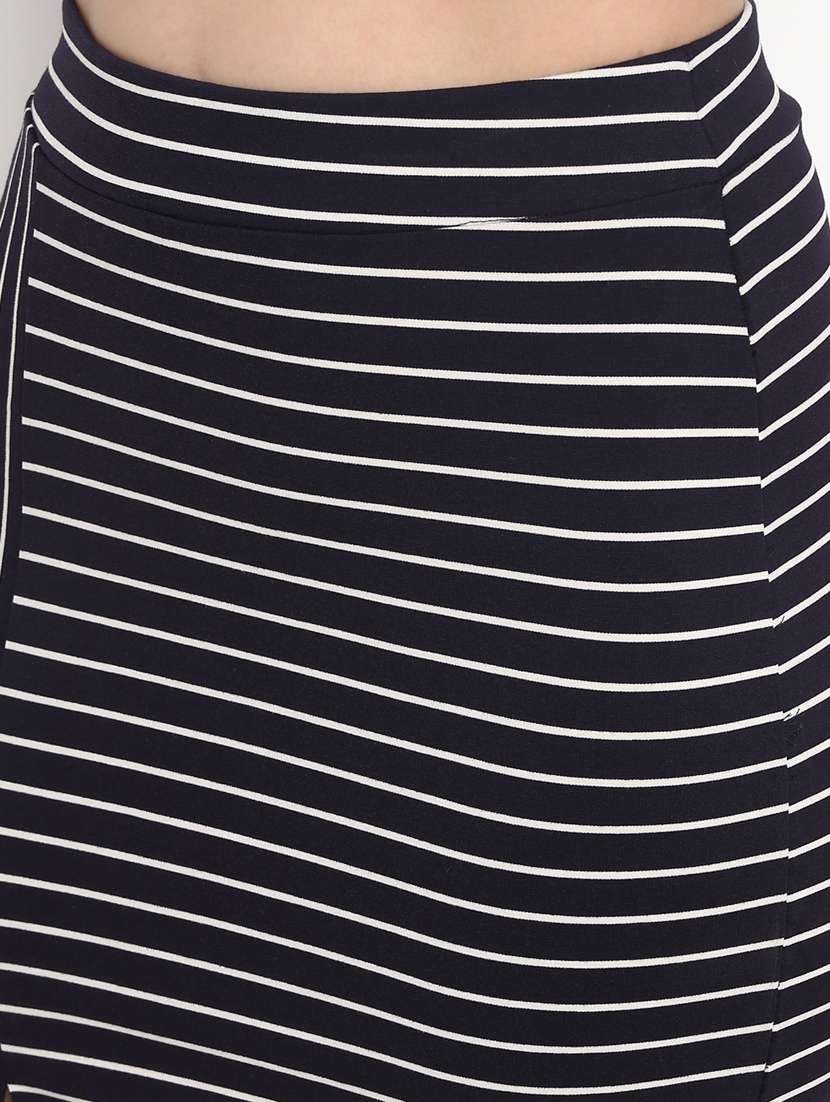 high rise striped pencil skirt - 17431828 - Standard Image - 4