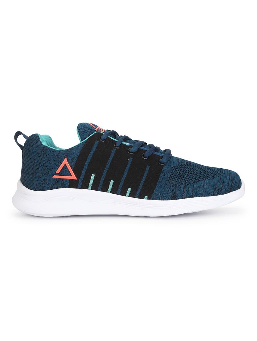 blue polyester sport shoes - 17432405 - Standard Image - 1
