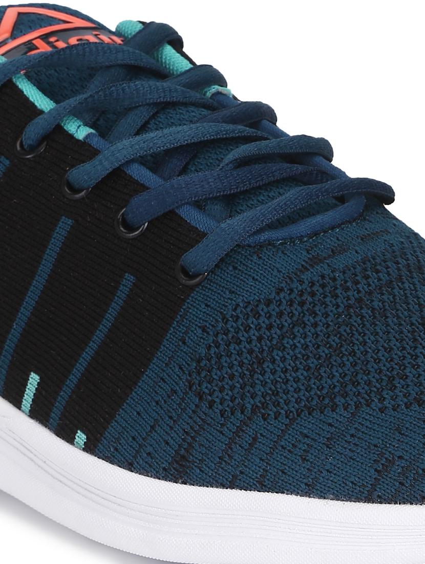 blue polyester sport shoes - 17432405 - Standard Image - 4