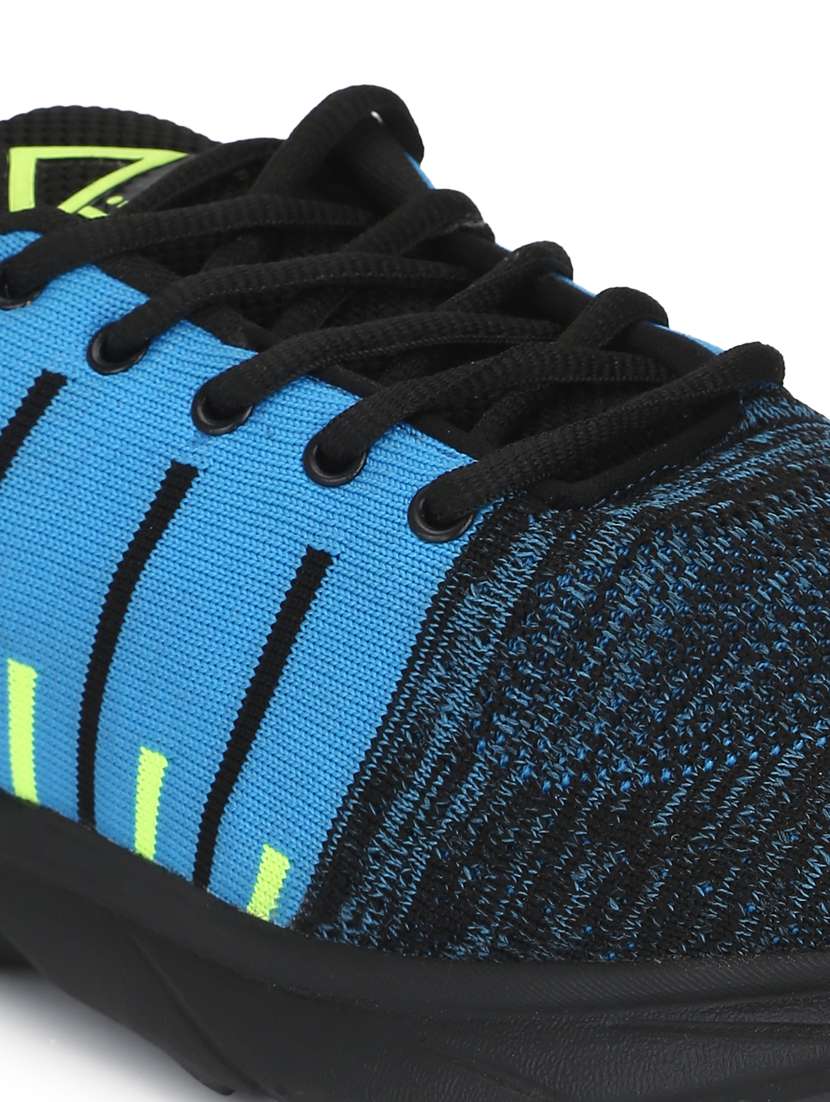 black polyester sport shoes - 17432406 -  Standard Image - 4