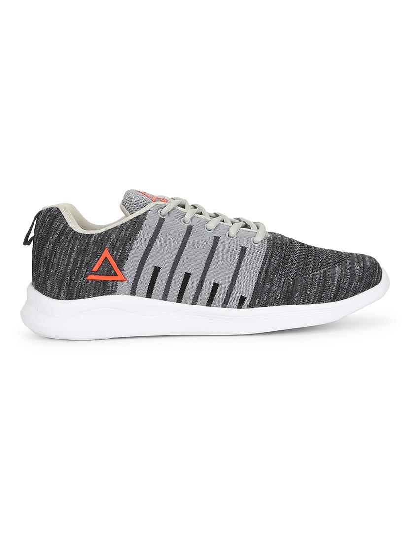 grey polyester sport shoes - 17432407 - Standard Image - 1