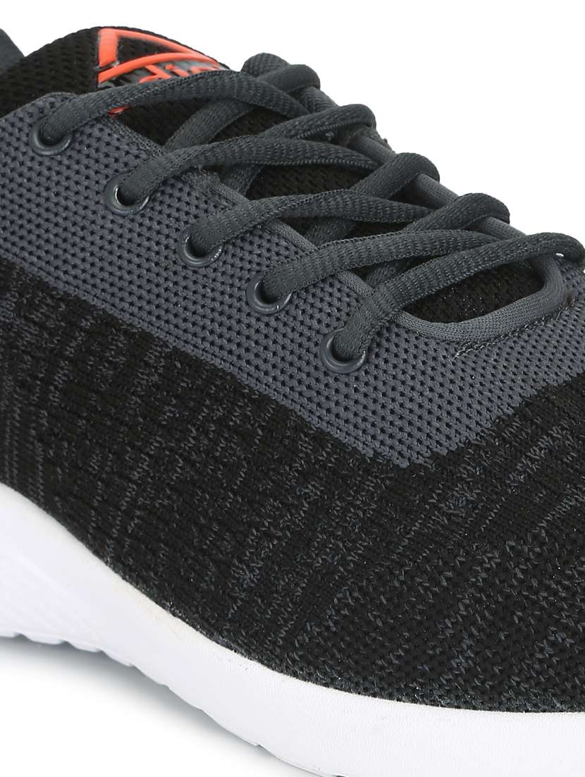 black polyester sport shoes - 17432409 -  Standard Image - 4