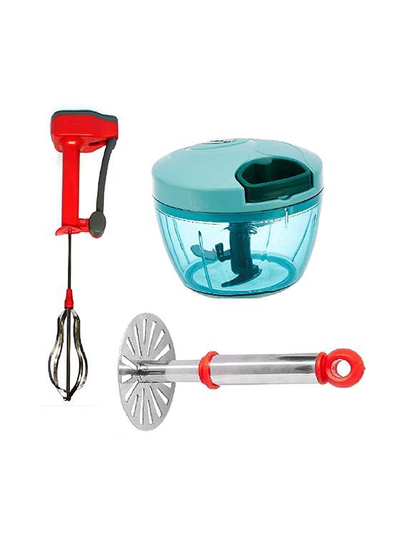  chopper,masher,power free hand blender combo set pack of 3