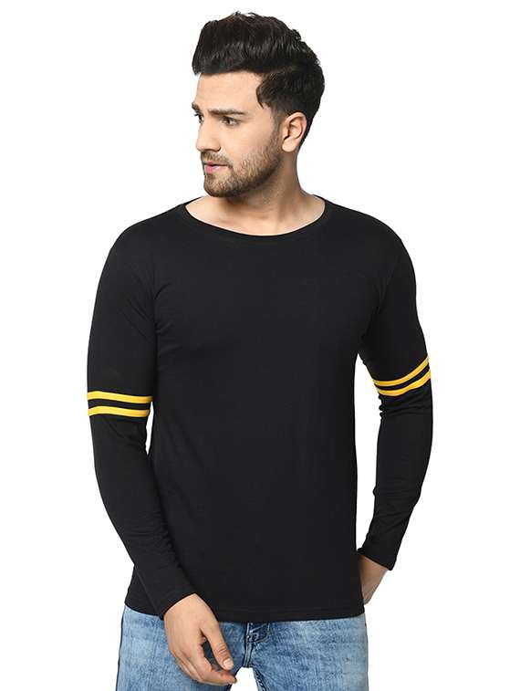 black taped t-shirt