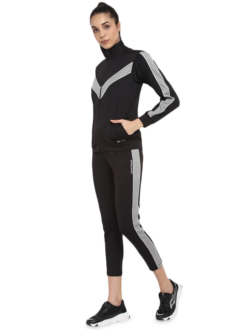 women color block long sleeve winter set - 17436991 - Standard Image - 1