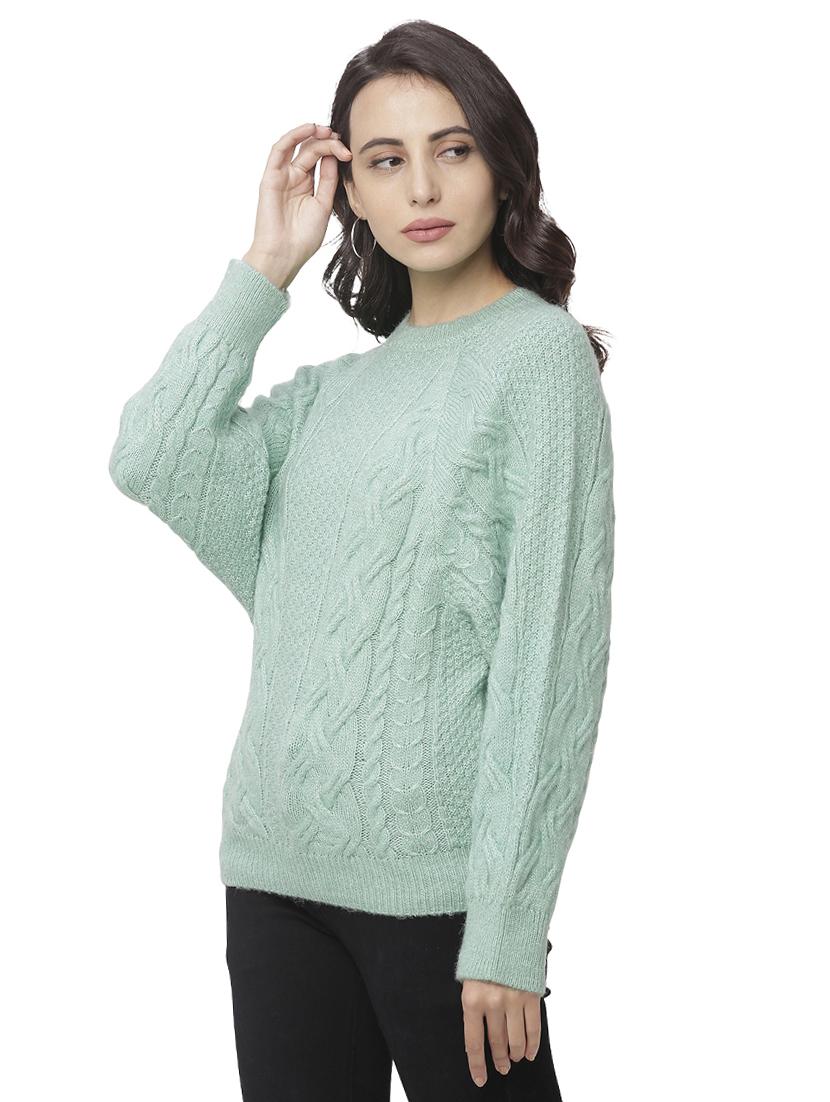 crew neck acrylic pullover - 17437297 - Standard Image - 1