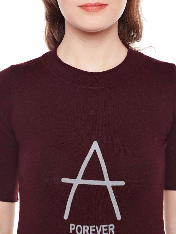 crew neck wool top - 17439213 -  Standard Image - 4