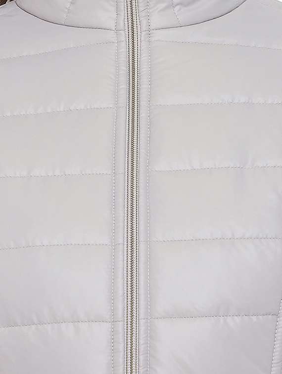 zip up quilted jacket  - 17440633 -  Standard Image - 4