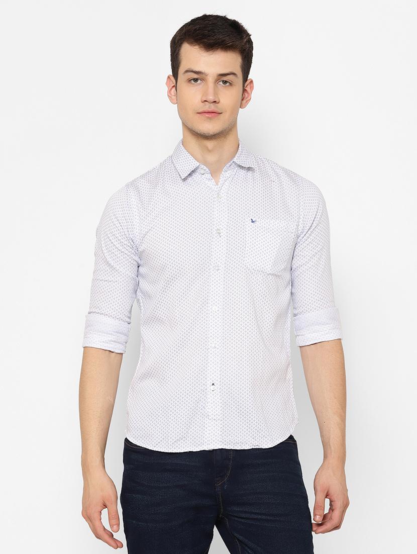 mens geometric casual shirt - 17440639 - Zoom Image - 0