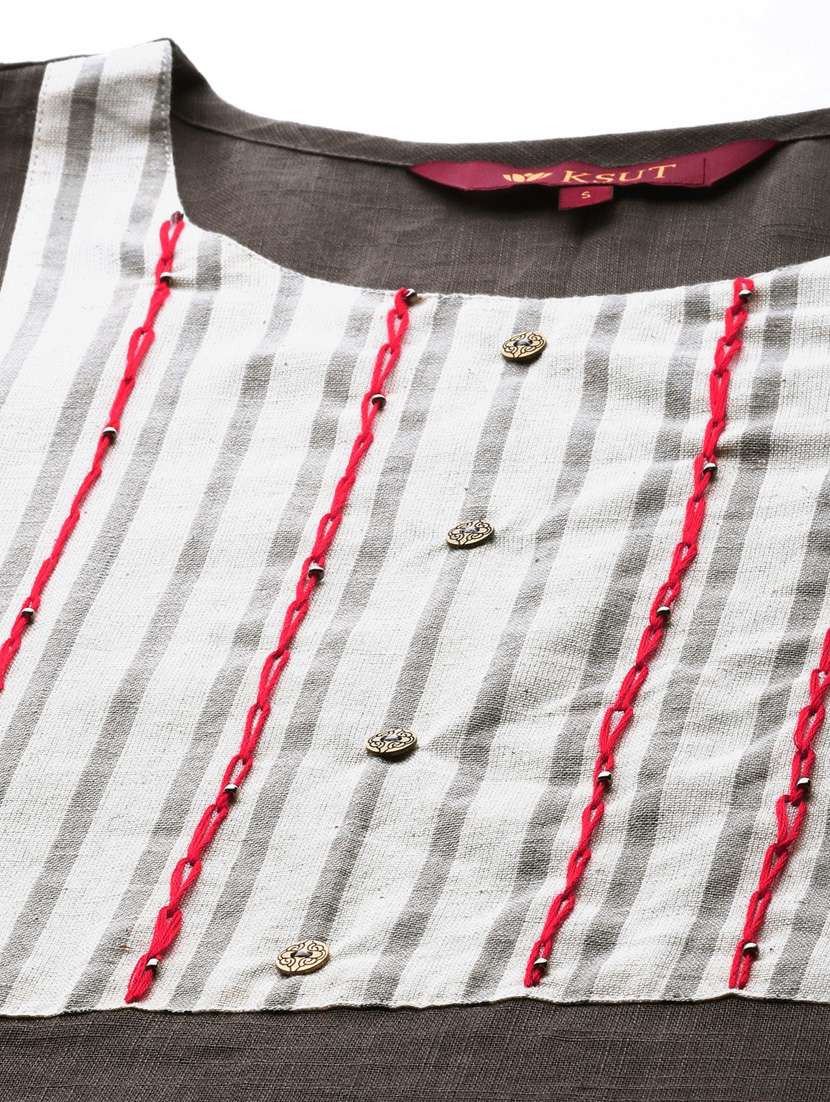 women's straight kurta - 17443225 -  Standard Image - 4