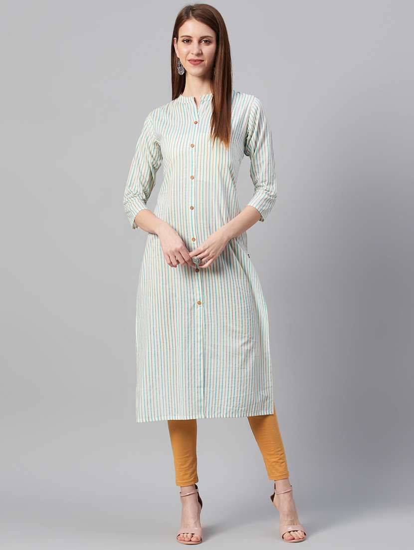 women's front slit kurta