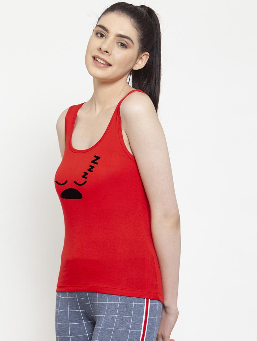 women's tank top shoulder strap top - 17443515 -  Standard Image - 1
