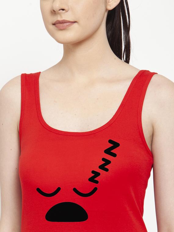 women's tank top shoulder strap top - 17443515 - Standard Image - 4