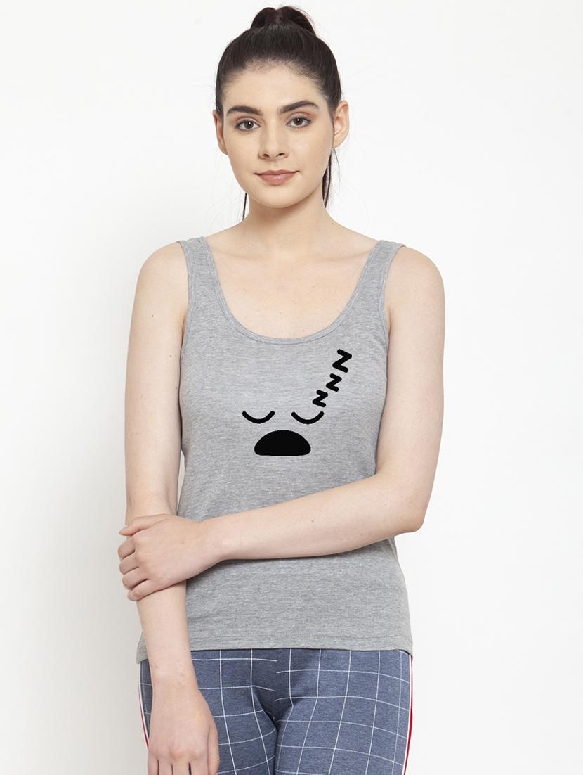 women's tank top shoulder strap top - 17443516 -  Zoom Image - 0