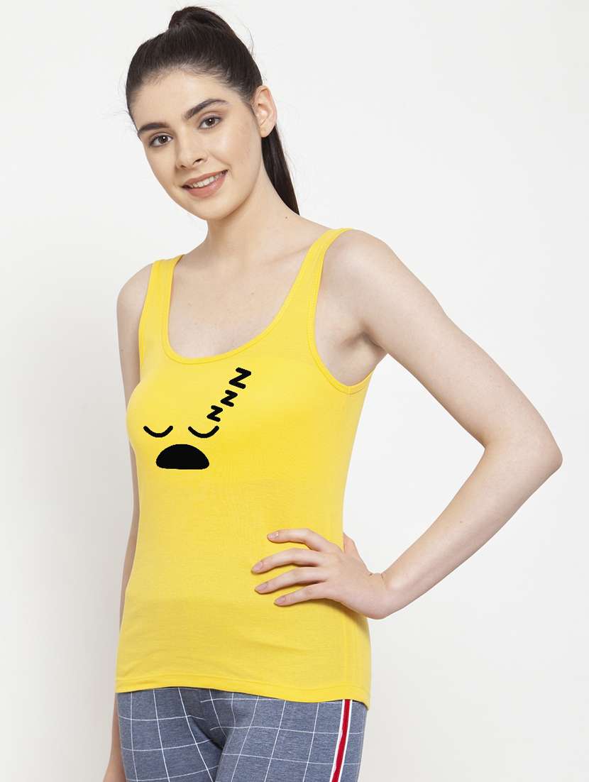 women's tank top shoulder strap top - 17443517 -  Standard Image - 1