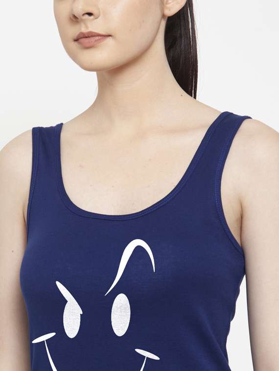 women's tank top shoulder strap top - 17443524 -  Standard Image - 4