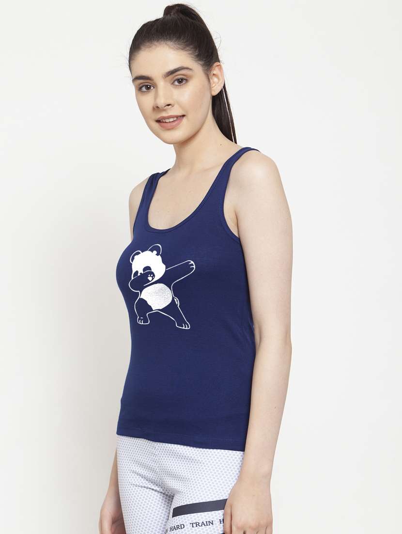 women's tank top shoulder strap top - 17443531 -  Standard Image - 1