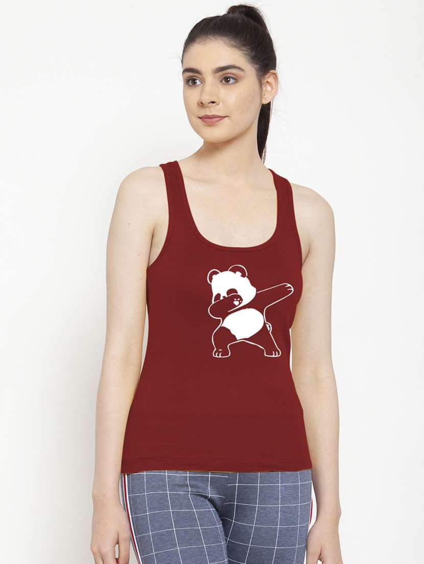 women's tank top shoulder strap top